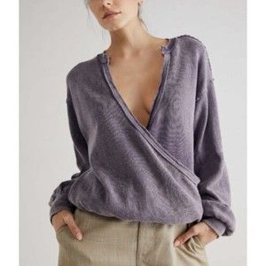 FREE PEOPLE ANYWAY TEE (Fallen Fig)